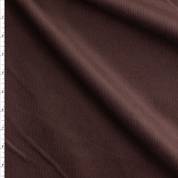 Chocolate 14 Wale Corduroy From Robert Kaufman #28756 Fabric By The Yard